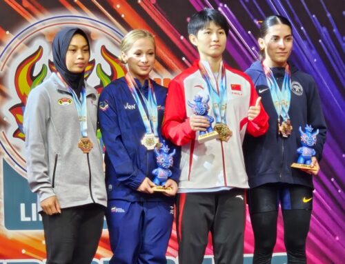 Lucía González vuelve a subirse a un pódium internacional consiguiendo 3 medallas en el Mundial de Perú