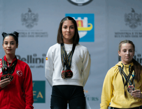 Lucía González, campeona de Europa en dos tiempos y total olímpico