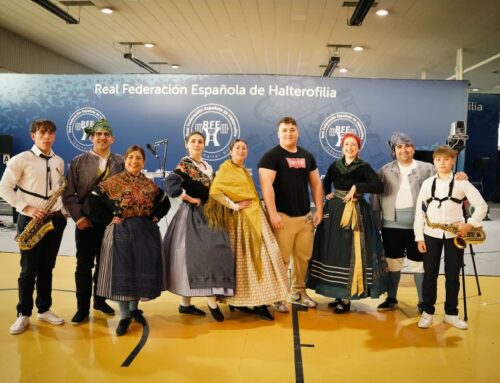 Alcañiz inaugura con jota aragonesa y saxofón el Campeonato de España en Edad Escolar